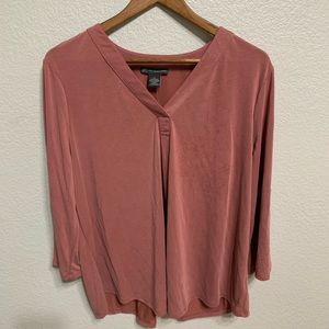 Adrianna Papell, XL, mauve, new